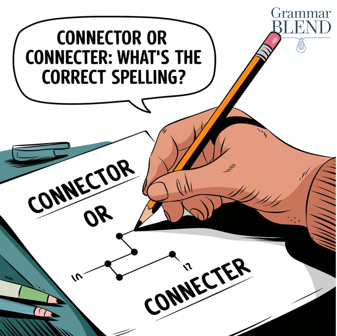 Connector vs Connecter