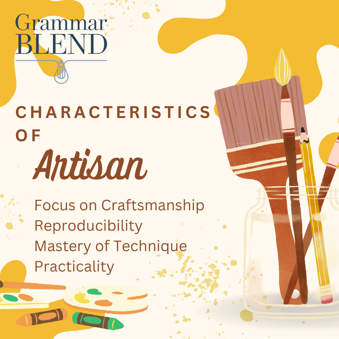 Characteristic of Artisan