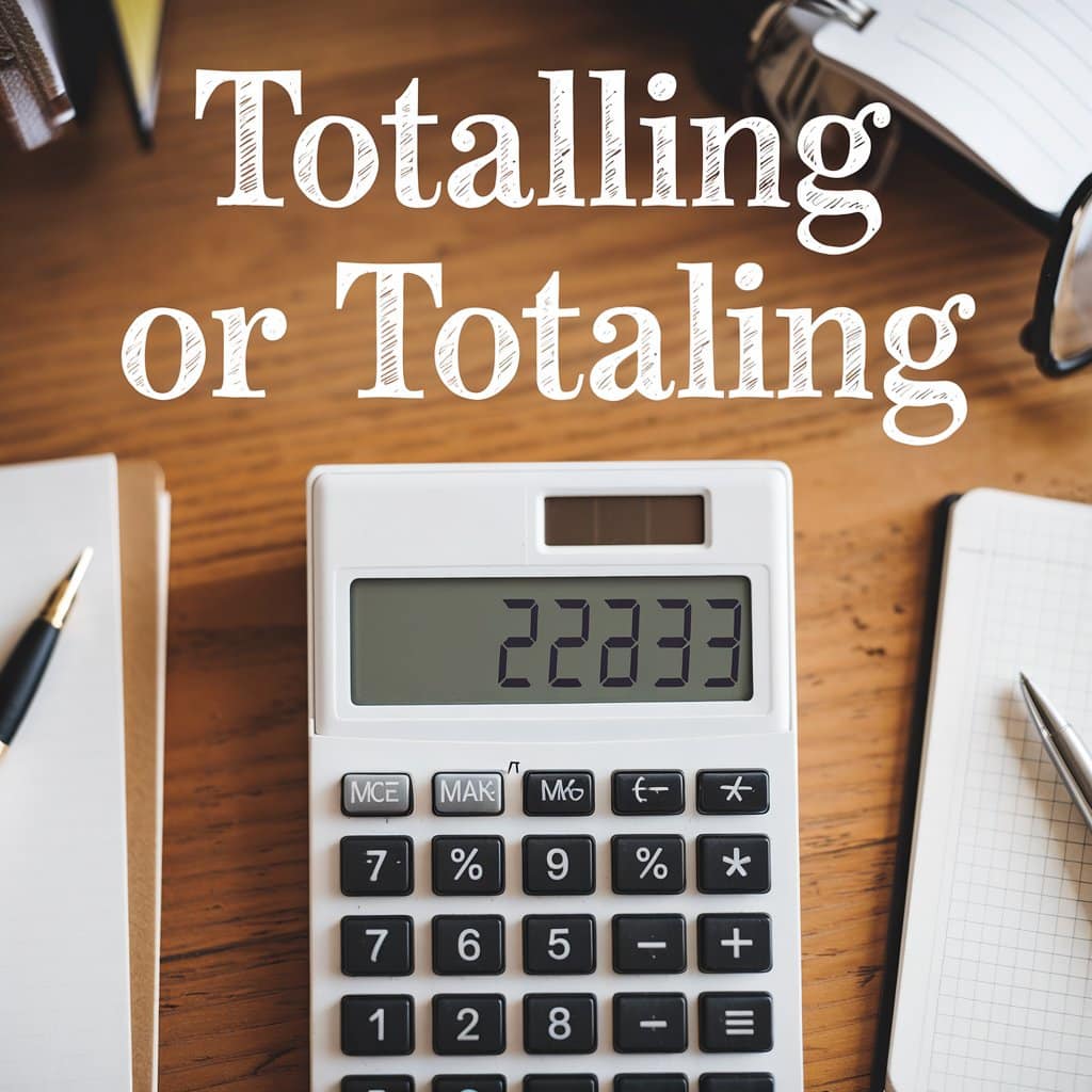 totalling-or-totaling-which-spelling-to-use