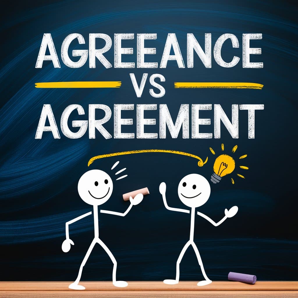 Agreeance vs Agreement: Which One to Use?