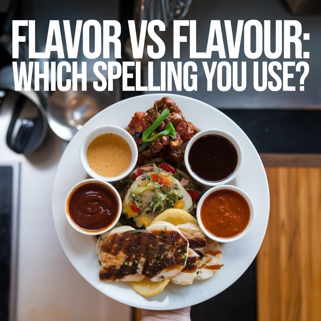 Flavor vs Flavour Spelling