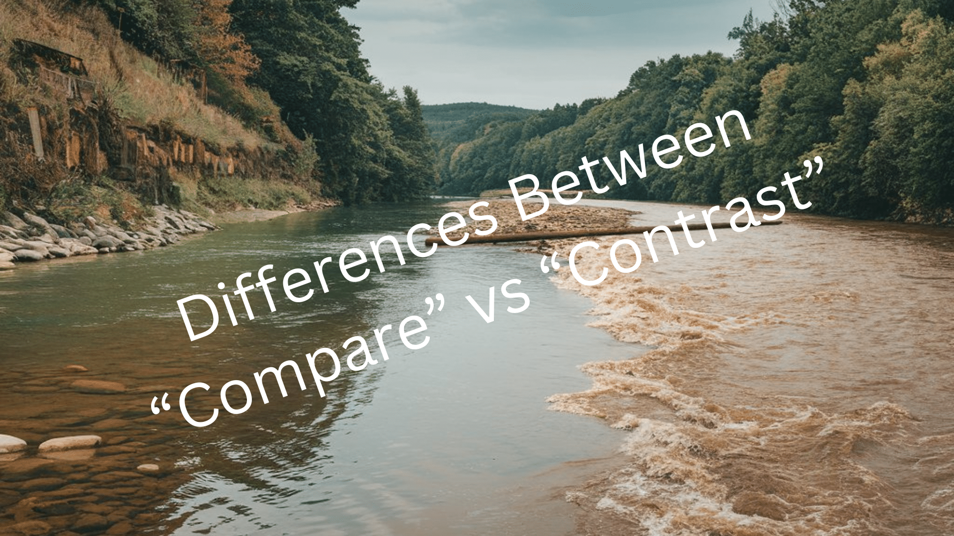 Differences Between Compare and Contrast