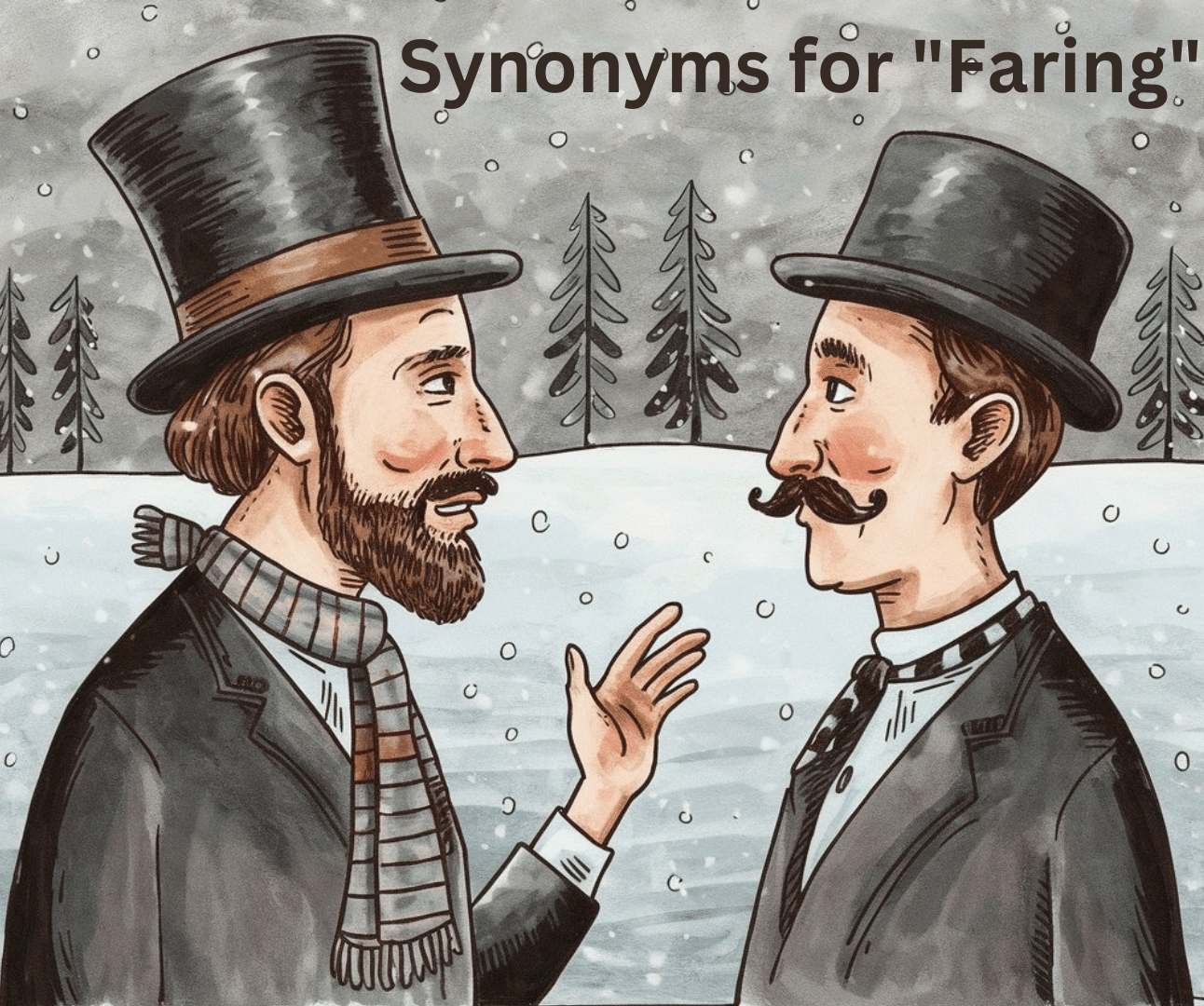 Synonyms for "Faring"