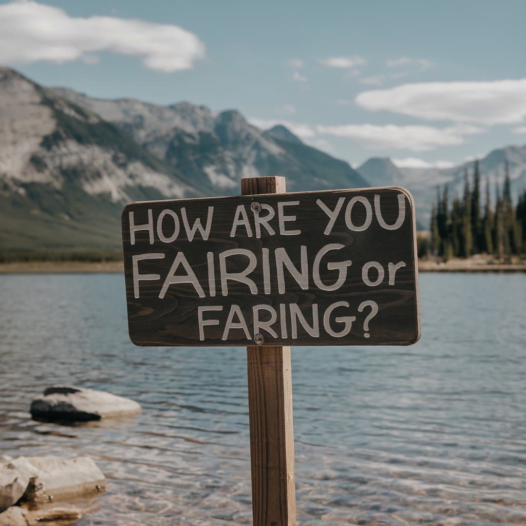 Faring vs. Fairing