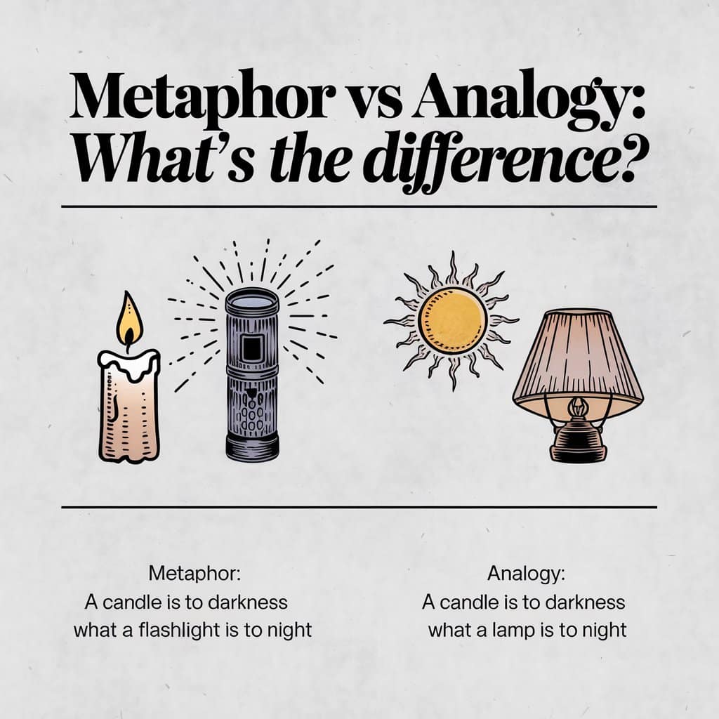 Metaphor vs Analogy What’s the Difference