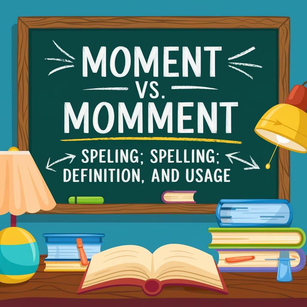 Moment Vs Momment Spelling + Definition + Usage