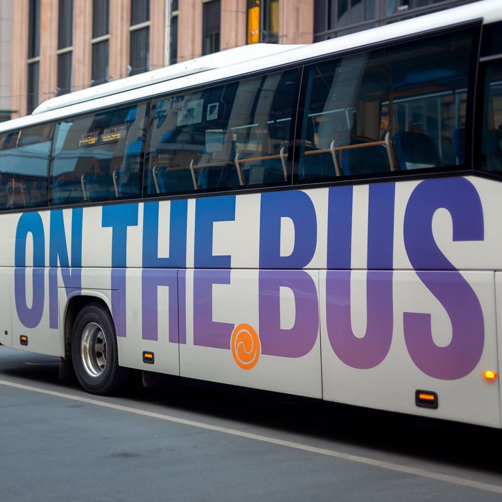 On the bus