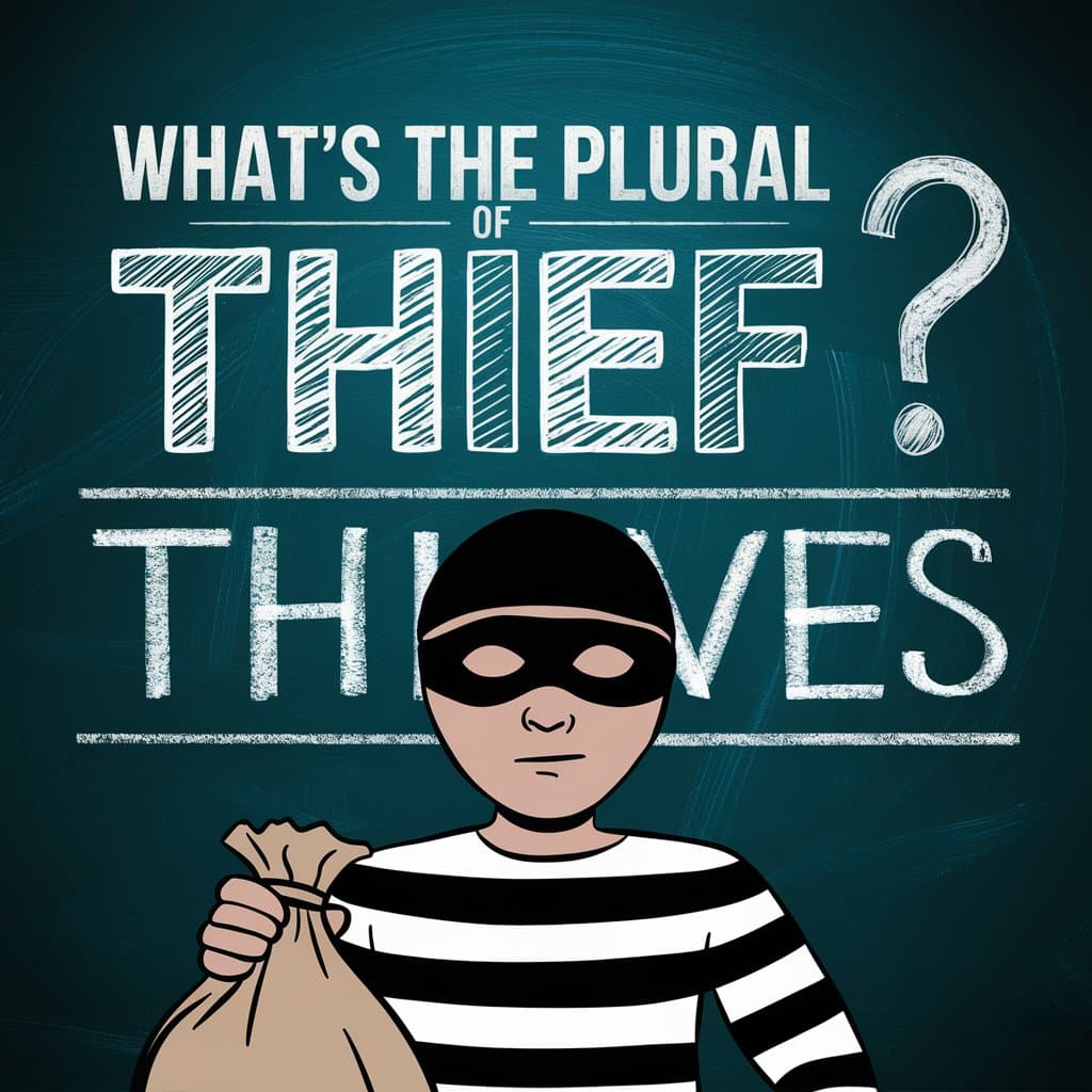 What’s the Plural of Thief