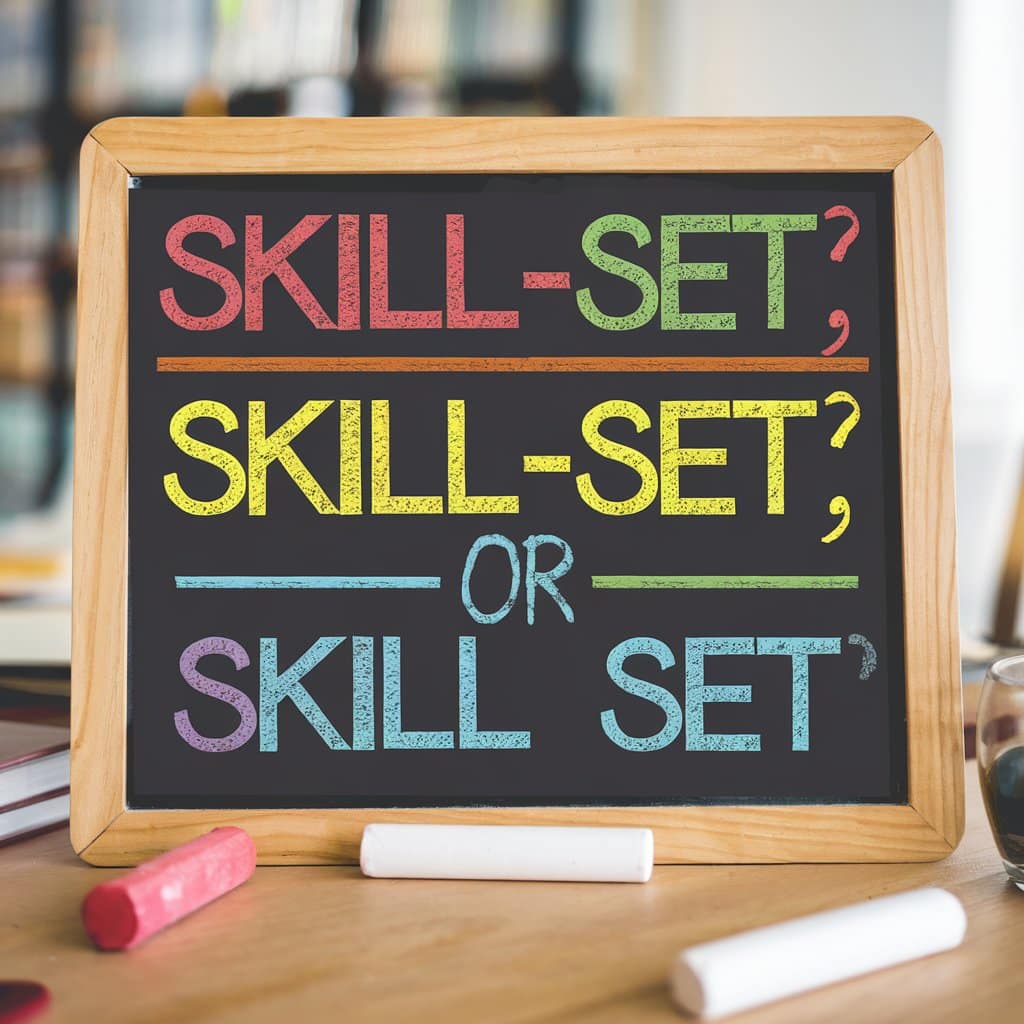 “Skill-Set,” “Skillset,” or “Skill Set”