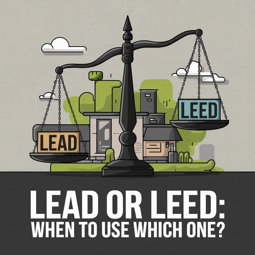 Lead or LEED: When to Use Which One?