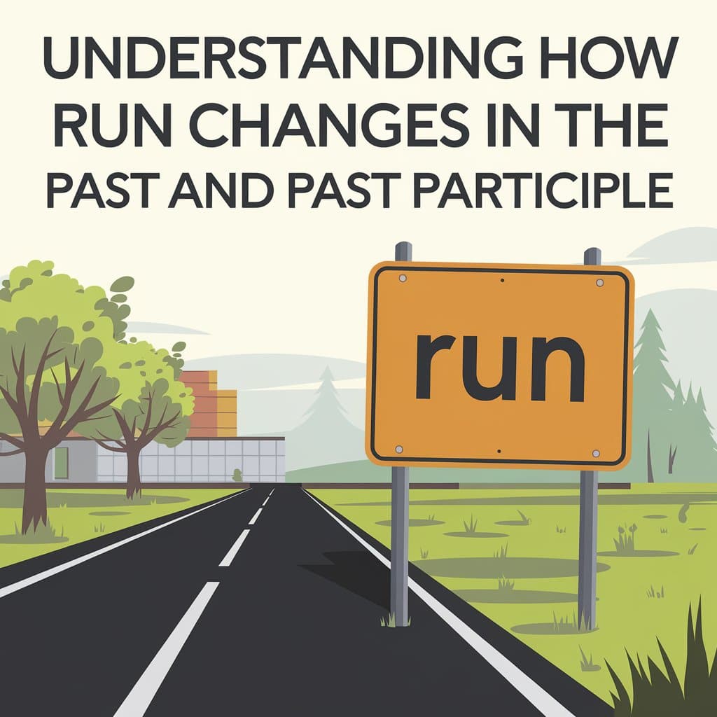 Understanding How “Run” Changes in the Past and Past Participle