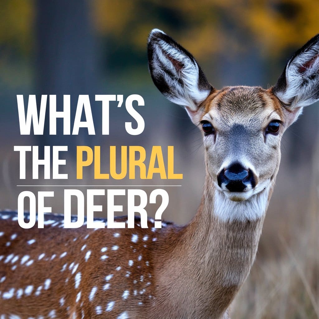 What’s the Plural of Deer? - Grammar Blend