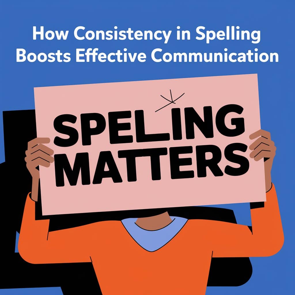 How Consistency in Spelling Boosts Effective Communication