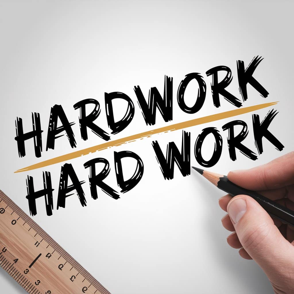 Is it Hardwork or Hard Work