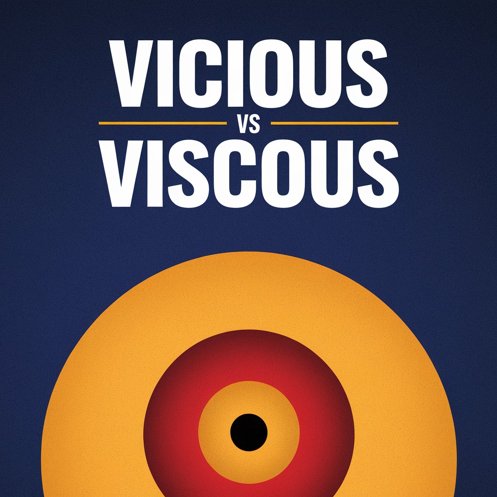 Vicious vs Viscous