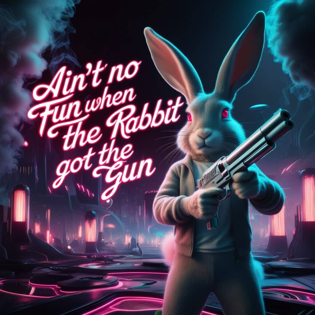 Ain’t No Fun When The Rabbit Got The Gun