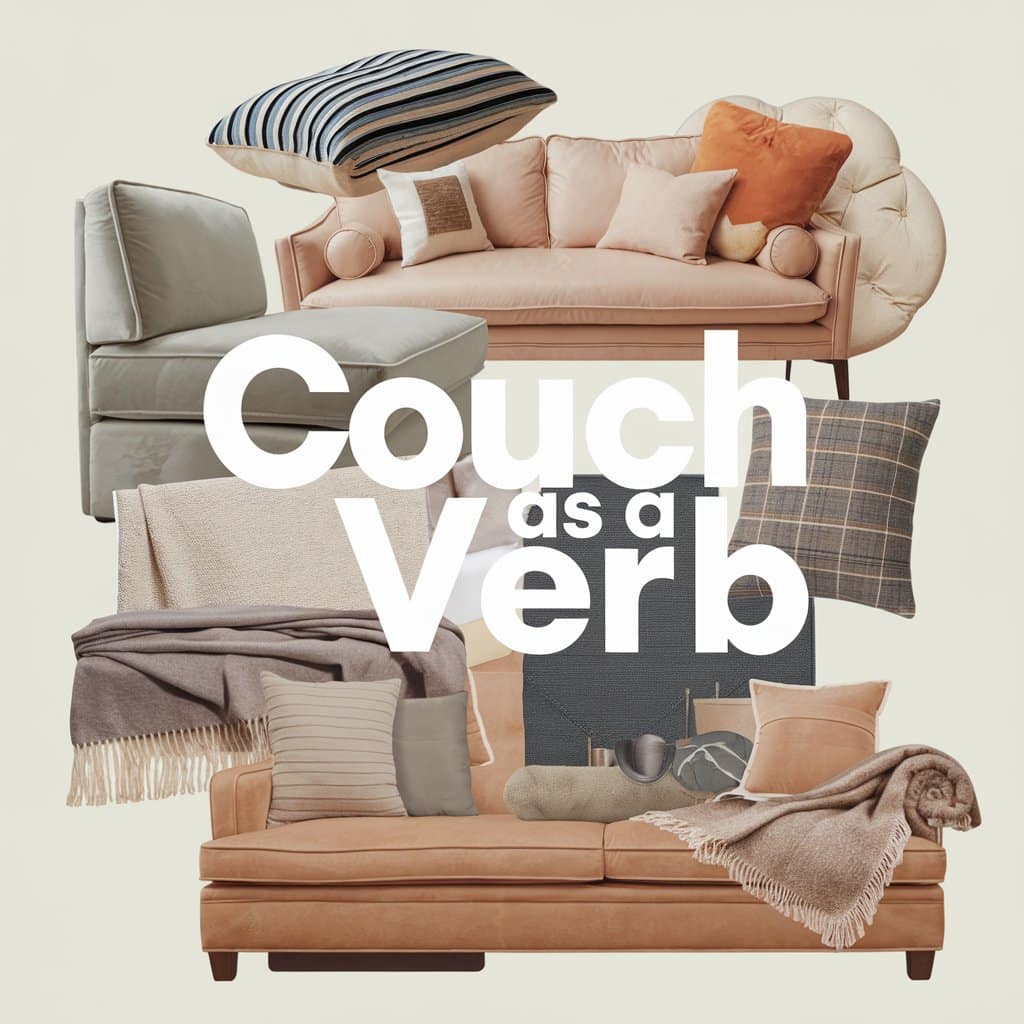 Couch as a Verb