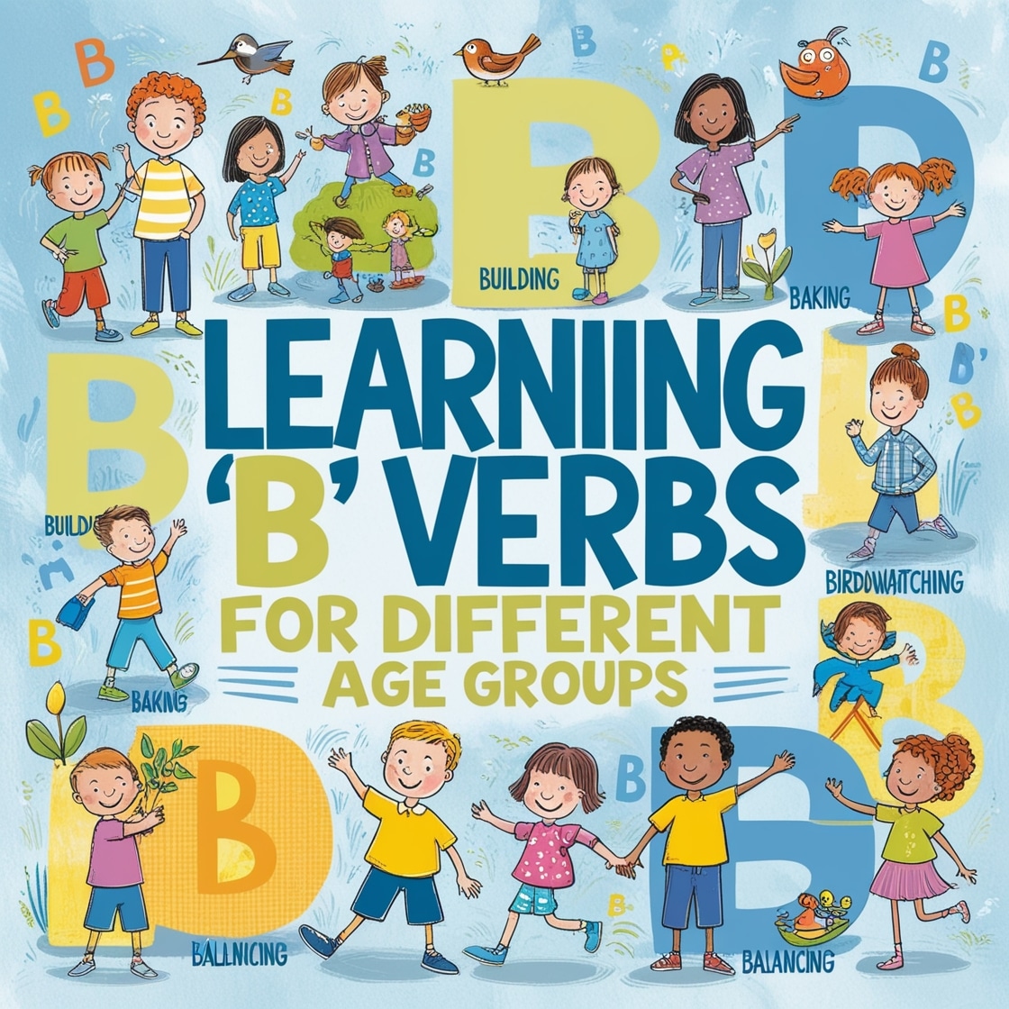 Learning "B" Verbs for Different Age Groups