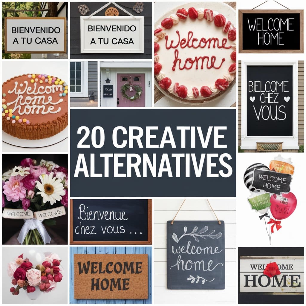 20 Creative Alternatives to “Welcome Home”