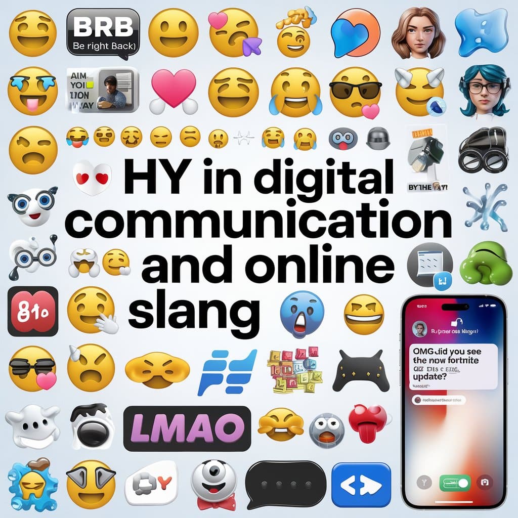 HY in Digital Communication and Online Slang